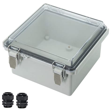 transparent cover junction box|zulkit junction box abs plastic.